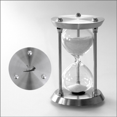 Sanduhr Raumfähre