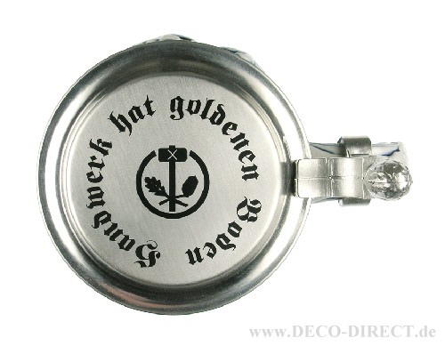 B7502 - Gravurbeispiel Zinndeckel