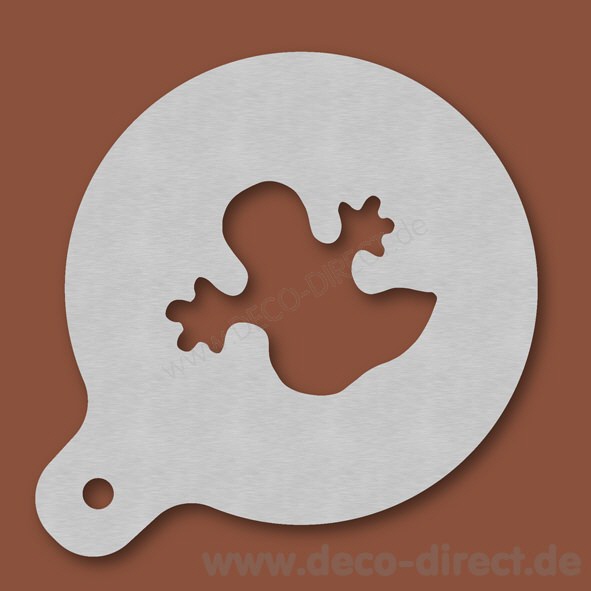 Cappuccino-Schablone Gespenst 2