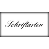 Schriftarten