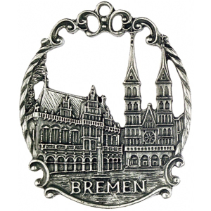 Zinn-Städtebild Bremen antik