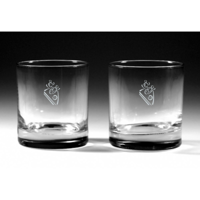 2er-Set Whiskeygläser Kegeln