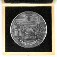 Städtemedaille "Osnabrück" aus Zinn