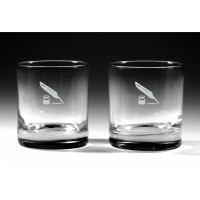 2er-Set Whiskeygläser "Schriftsteller"