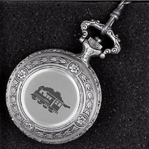 Taschenuhr "Eisenbahn"