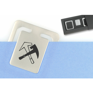 4er-Set Lesezeichen "Dachdecker"