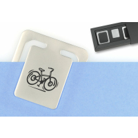 4er-Set Lesezeichen "Fahrrad"