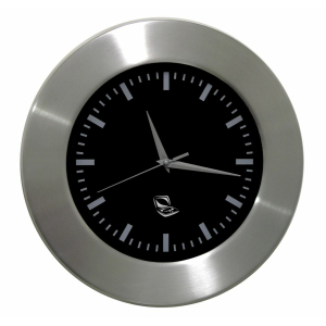 Wanduhr schwarz "Computer"