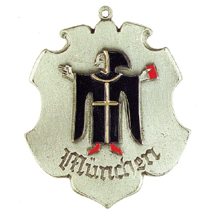 Zinn-Wappen *