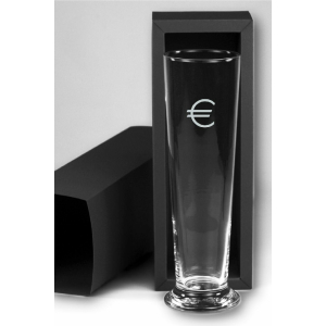 Weizenbierglas "Euro"