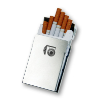 Zigarettenhülse "Frisör"