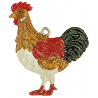 Zinnfigur Huhn stehend