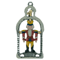 Zinnfigur Nussknacker im Bogen