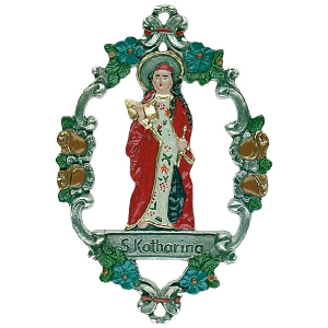 Zinnfigur St. Katharina