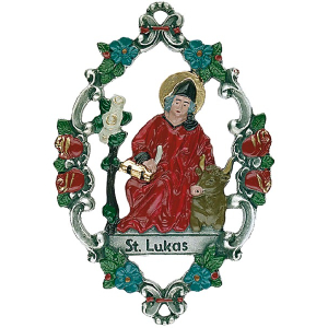 Zinnfigur St. Lukas