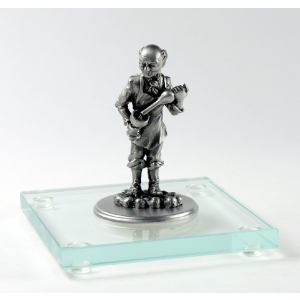 Miniatur Kellermeister auf Glassockel