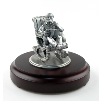 Miniatur Opa auf rundem Sockel