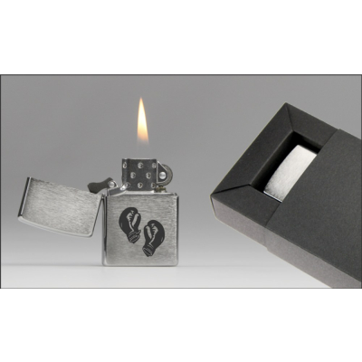 Zippo-Feuerzeug Motiv "Boxhandschuhe"