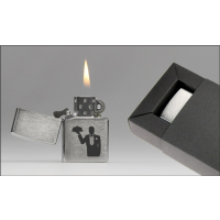 Zippo-Feuerzeug Motiv "Kellner"