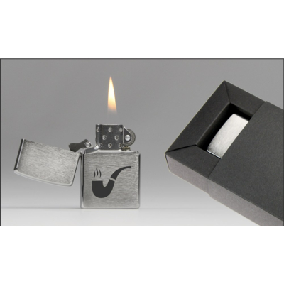 Zippo-Feuerzeug Motiv "Pfeife"
