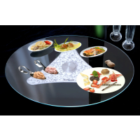 Glasdrehplatte, Ø 55 cm - SONDERPREIS - NUR SOLANGE VORRAT REICHT!