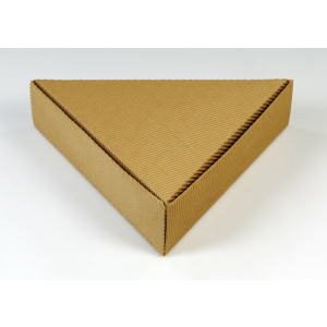 Klappdeckel-Verpackung 214 Triangel - 255 x 53 mm - Wellkarton