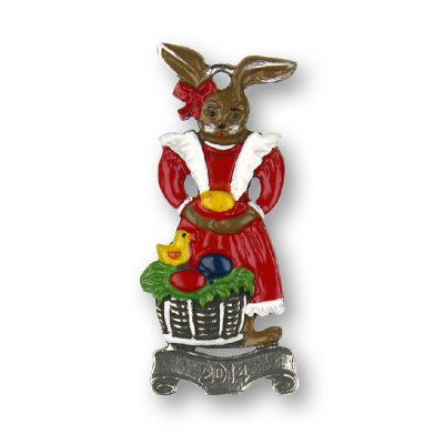 Zinnfigur Osterhase 2014