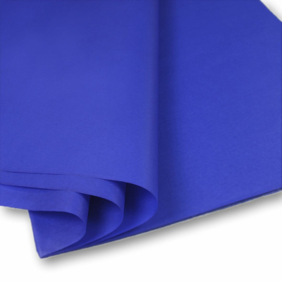 Seidenpapier 1 Pack (25 Bögen) in Farbe blau