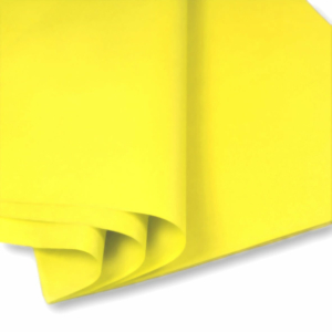 Seidenpapier 1 Pack (25 Bögen) in Farbe gelb