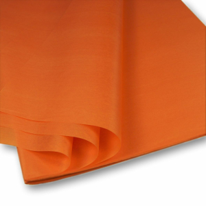 Seidenpapier 1 Pack (25 Bögen) in Farbe orange