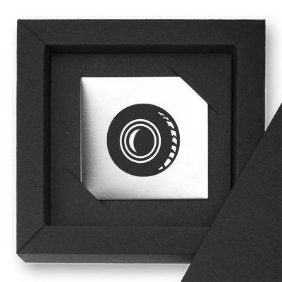 Edelstahl-Magnet Reifen