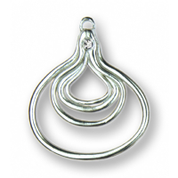 Anhänger -02- Crystal Collection mit 1 Stein kristall