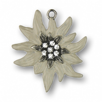 Anhänger Edelweiß Crystal Collection mit 7 Steinen kristall