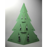 Deko-Tannenbaum Größe 03, 250 x 250 x 420 mm