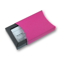 Schiebe-Geschenkverpackung 2-farbig für Kundenkarte, 86 x 56 x 20 mm