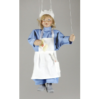 Marionette Krankenschwester