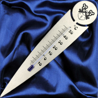 Blumentopf-Thermometer "Schlosser"