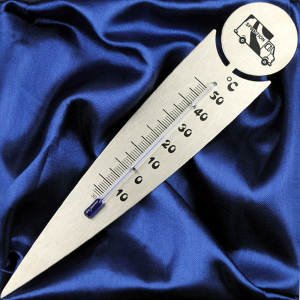 Blumentopf-Thermometer "Spedition"