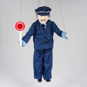 Marionette Polizist