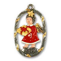 Zinnfigur Jahresengel 2019
