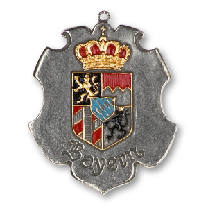 Zinn-Wappen Bayern