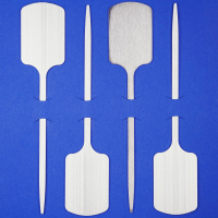 Burgerspieße Tafel 4er-Geschenkset aus Edelstahl