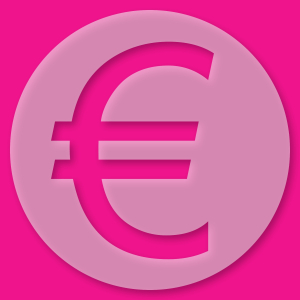 Kuchenschablone Euro