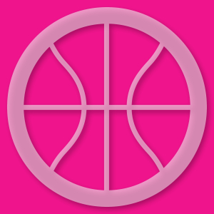 Kuchenschablone Basketball