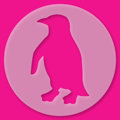 Kuchenschablone Pinguin