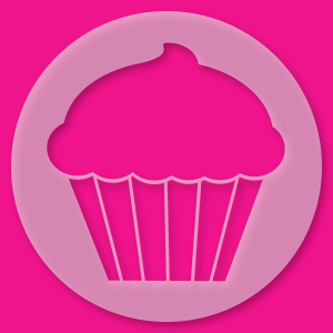Kuchenschablone Cupcake - Muffin