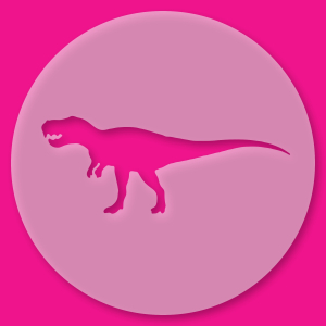 Kuchenschablone Dinosaurier T-Rex