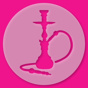 Kuchenschablone Shisha