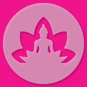 Kuchenschablone Buddha in Lotusblüte