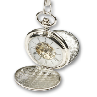 Taschenuhr "Glas- und Gebäudereiniger" beidseitig zu öffnen